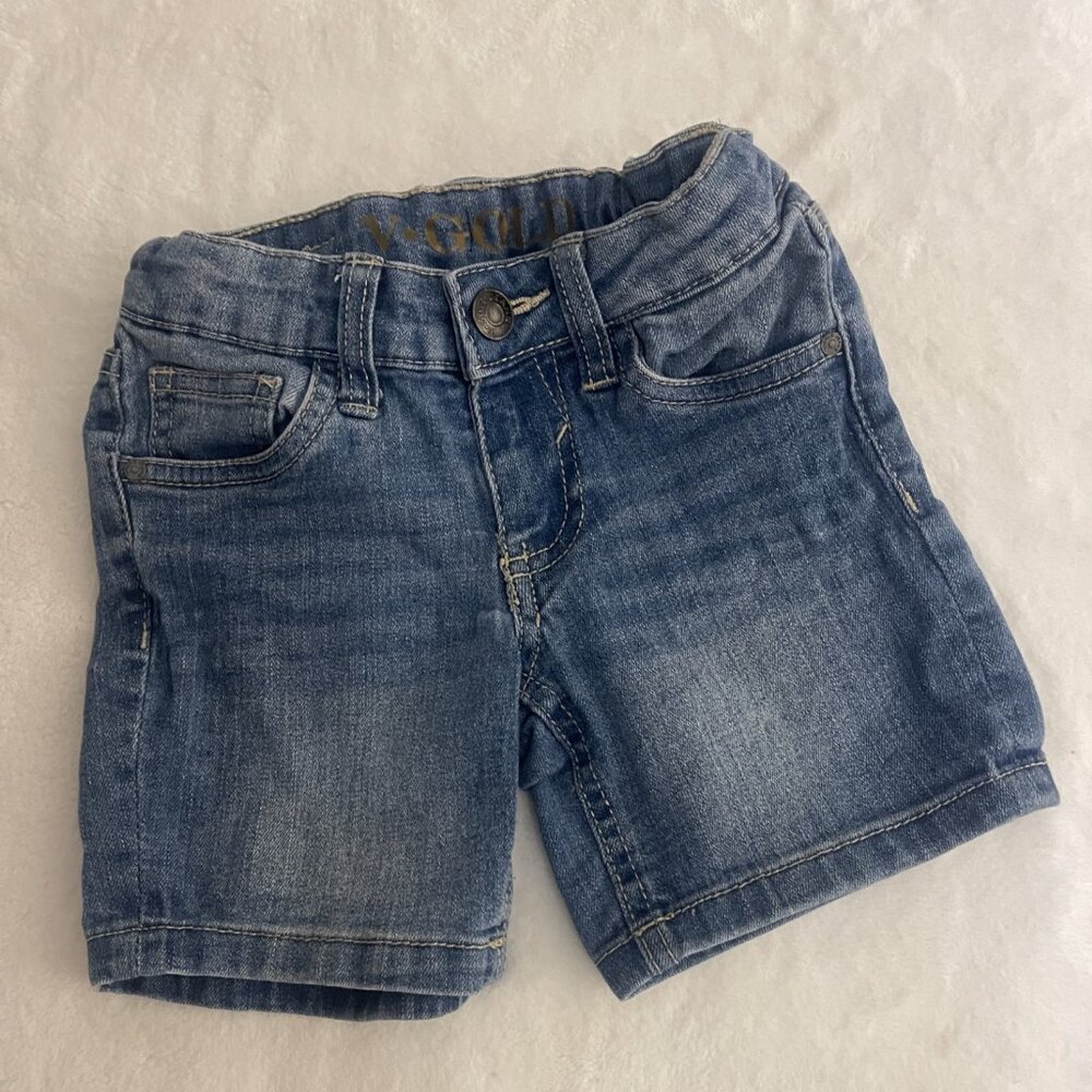 Light Denim Jean Shorts with Longer Inseam – Comfortable & Classic – 4